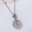 Niche design necklace INS light luxury all-match diamond necklace female zircon pendant clavicle chain jewelry