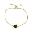 Hot selling triangle pendant bracelet female niche light luxury high-end gold-plated bracelet brc54