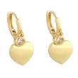 Clearance European and American cross heart earrings temperament network celebrity earrings trendy cool earrings simple earrings erz16