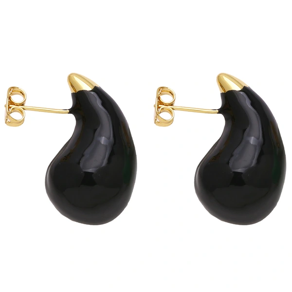 European and American simple fashion water drop earrings female niche design high-end oil drop earrings earrings accessories erv89