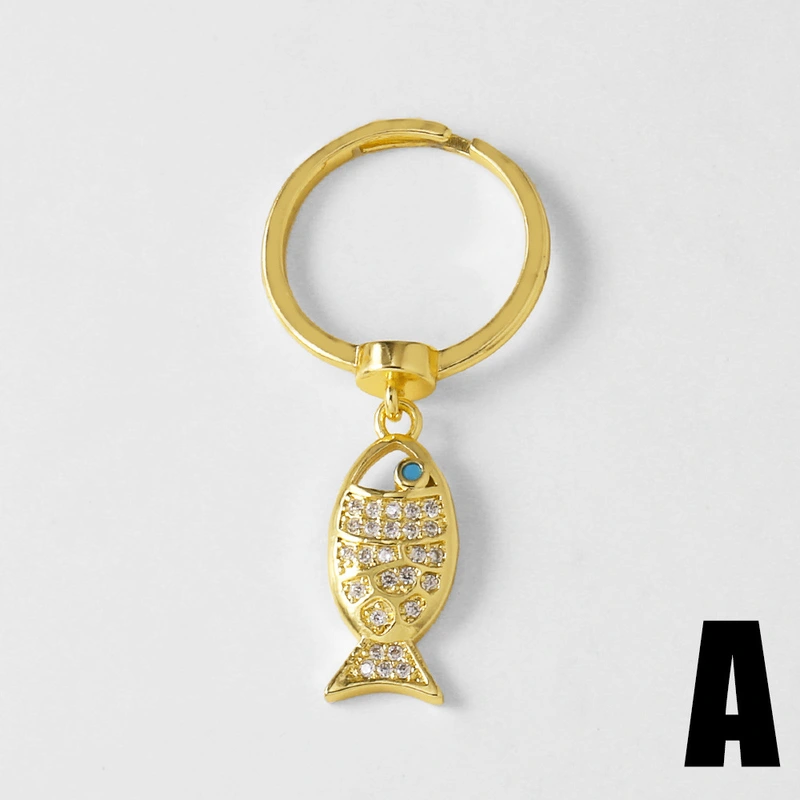 AS jewelry Europe and the United States new hot selling ocean style ring small fish shell pendant ring rir41 ring