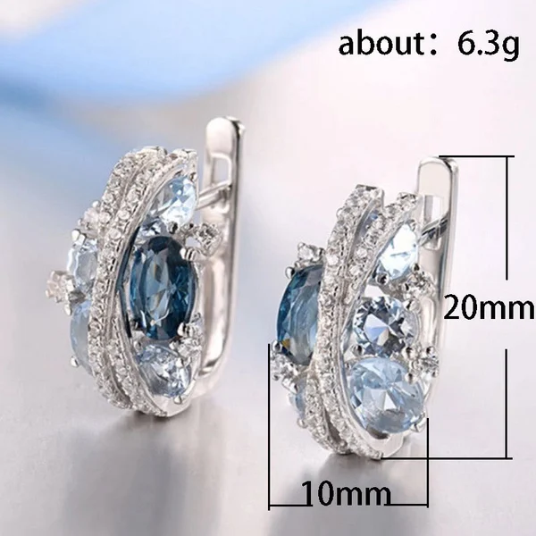 Japanese romantic sweet sparkling pink zircon earrings retro creative double layer X-shaped hollow zircon earrings