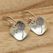 New simple retro square dandelion earrings women's personality fashion earrings hot selling female earrings