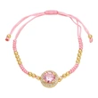 Hot selling colorful zircon bracelet for women, versatile and high-end bracelet, hand jewelry brm54