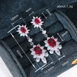 Temperamental long and rich earrings, luxurious palace-style royal earrings, queen princess and celebrity style earrings