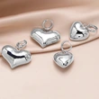 Hot selling simple heart-shaped pendant earrings niche design high-end love earrings ery68