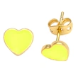 New trend earrings niche design oil drop heart earrings simple personality earrings era068