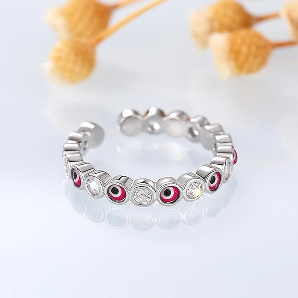   Internet celebrity hot-selling ring female open adjustable oil drop ring personality niche jewelry