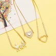 Hot selling love inlaid zircon bracelet female personality versatile gold-plated boy and girl jewelry brc98