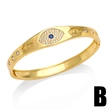 European and American creative jewelry personality exaggerated devil eye bracelet niche light luxury simple hand jewelry brh03