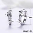 New creative star earrings earrings for women Japanese and Korean style niche design star earrings wholesale