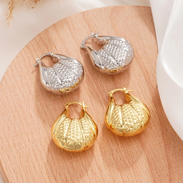 Hot selling smart shell exquisite earrings small fresh fashion popular accessories elegant seaside holiday earrings
