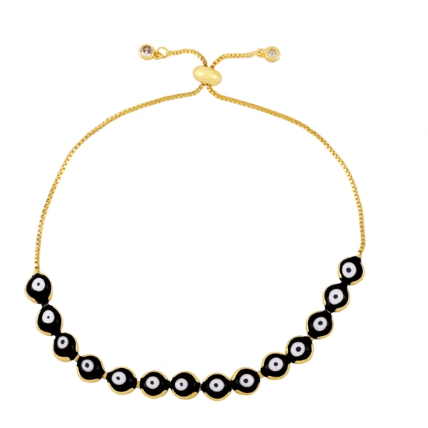 Hot selling Bohemian retro evil eye bracelet female adjustable ethnic style hand jewelry bre71