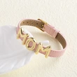 AS jewelry hot selling leather watch with letter mama mother's day bracelet hand jewelry brb27