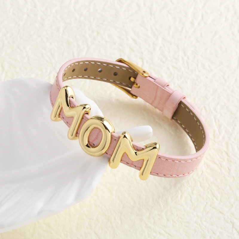 AS jewelry hot selling leather watch with letter mama mother's day bracelet hand jewelry brb27