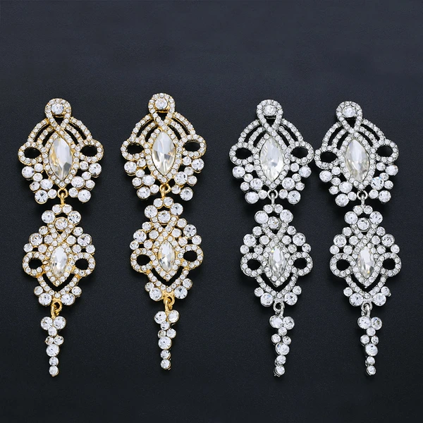 AS jewelry Europe and the United States hot selling wedding tassel earrings light luxury high-end earrings female all-match earrings ern59