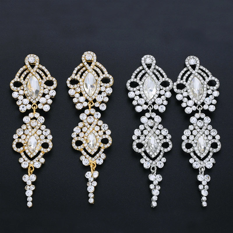 AS jewelry Europe and the United States hot selling wedding tassel earrings light luxury high-end earrings female all-match earrings ern59