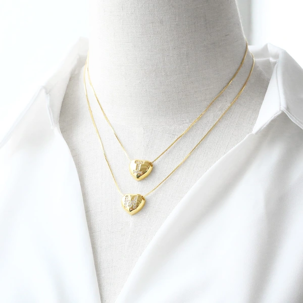 AS jewelry new style inlaid zircon love 26 letters pendant necklace clavicle chain nkb281necklace