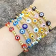 Clearance European and American fashion accessories Bohemian style devil eye bracelet personality eye hand jewelry brj18