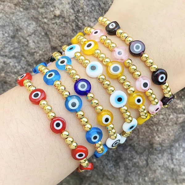 Clearance European and American fashion accessories Bohemian style devil eye bracelet personality eye hand jewelry brj18
