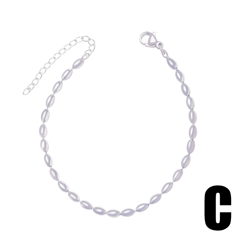 High-grade devil's eye splicing bracelet niche design cold style fashion round bead bracelet hand jewelry brj92