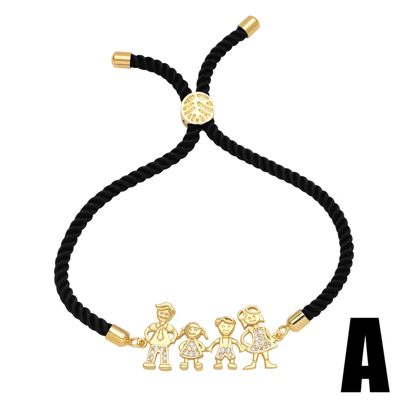 AS jewelry Europe and the United States hot selling boys and girls pendant bracelet gold-plated zircon red bracelet brf09