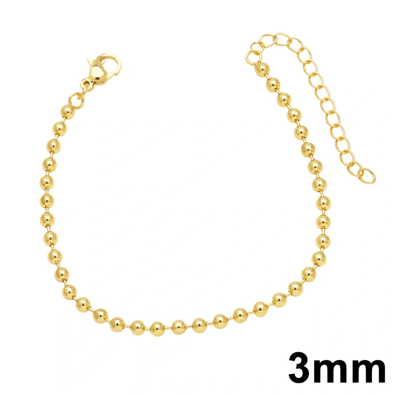 European and American popular jewelry simple fashion beaded bracelet bracelet men and women personality all-match bracelet brm44