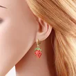 AS jewelry European and American oil drop fruit cherry strawberry pendant earrings earrings era098 earrings