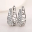 Temperament versatile U-shaped earrings for women, exquisite and small, elegant jewelry, hot-selling popular online celebrity style jewelry