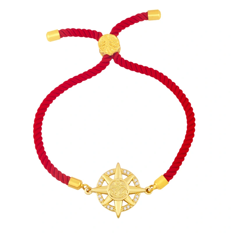 Clearance European and American sources simple evil devil eye bracelet palm red rope braided bracelet brd87