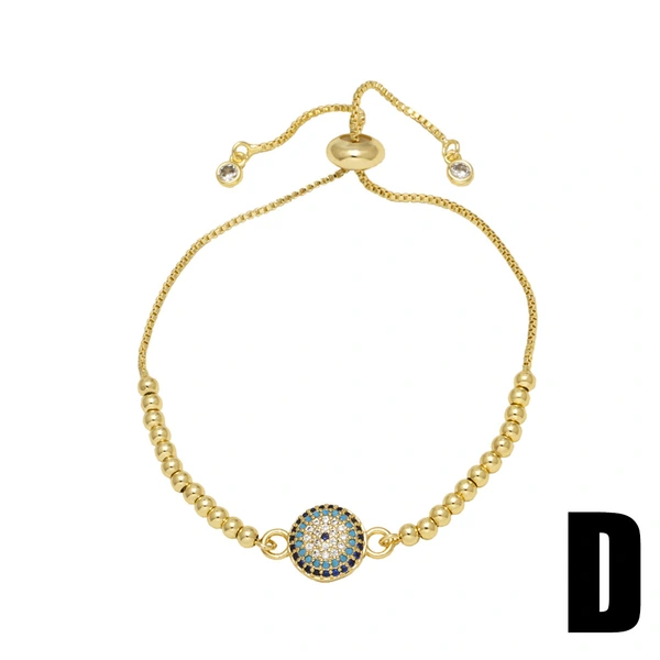 AS jewelry European and American love Virgin Mary bracelet female copper plated 18k gold bow bracelet brm21