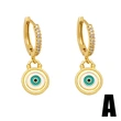 earrings 2023 new style trend personality all-match devil eye earrings retro niche earrings era317