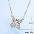 New Fashion Letter X Pendant Necklace Women's European and American Letter Necklace Accessories Wholesale