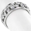 Best-selling new exquisite hollow micro-inlaid zircon ring unisex temperament ring