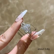 European and American hot selling rings new engagement party rings love double layer sweet jewelry
