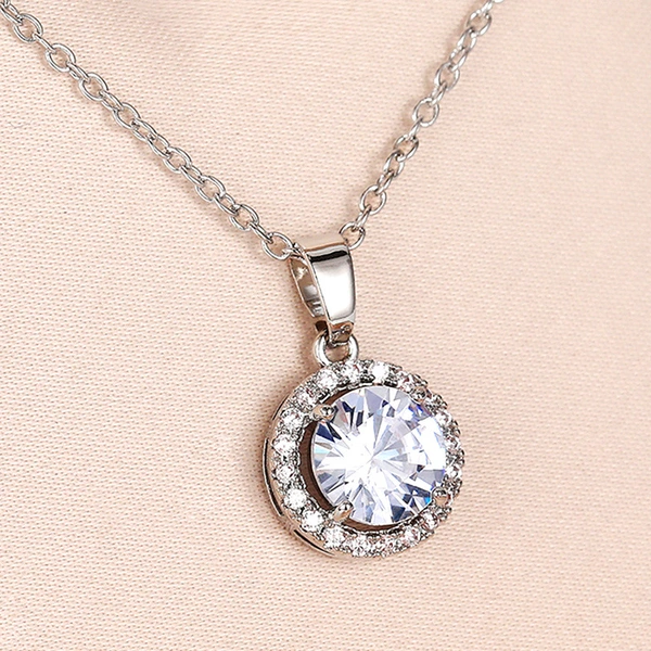 New hot selling pendant fashion necklace group inlaid zircon pendant birthday gift female wholesale