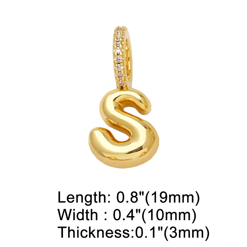 AS jewelry 26 letters pendant bracelet female gold-plated love hand jewelry bracelet brc19