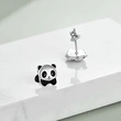 Cartoon cute national treasure panda earrings panda new trend style personality earrings souvenir gift
