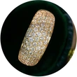   New style zircon inlaid ring for women, light luxury style, high-end ring, manufacturer direct sales, shiny metal jewelry
