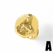 AS jewelry European and American hot-selling glossy gold-plated Virgin Mary open ring ring rik23