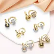 AS jewelry hot selling irregular pendant earrings female gold-plated zircon earrings earrings era344