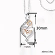 New arrival, hot selling necklace in Europe and America, heart-shaped mom necklace
