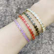 Clearance color oil drop smiley face bracelet personality niche design Internet celebrity student girlfriend bracelet brg26