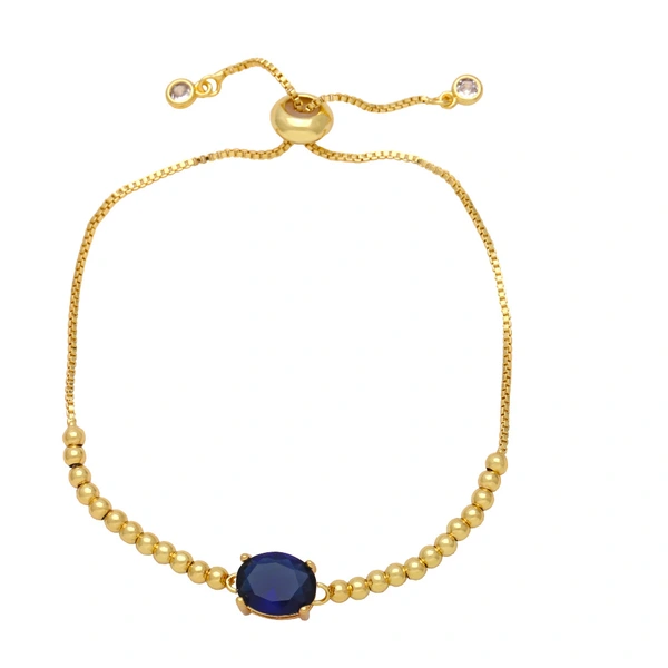 European and American INS fashion retro geometric oval zircon bracelet female pull-out adjustable round bead bracelet wholesale bre16