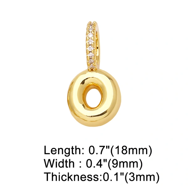 AS jewelry 26 letters pendant bracelet female gold-plated love hand jewelry bracelet brc19