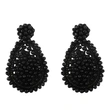 Jewelry INS style ethnic style water drop earrings Bohemian rice bead earrings European and American earrings ery18