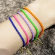 European and American creative fashion jewelry Bohemian style colorful oil drop bracelet personality color hand jewelry brd85