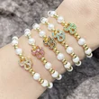 Clearance sale European and American hot selling fashion popular jewelry style niche design pearl bracelet female brh53