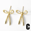 AS jewelry earrings bow earrings gold-plated zircon earrings earrings era167
