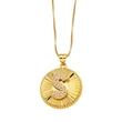AS jewelry new hot selling 26 English letters pendant necklace clavicle chain nkb785 necklace